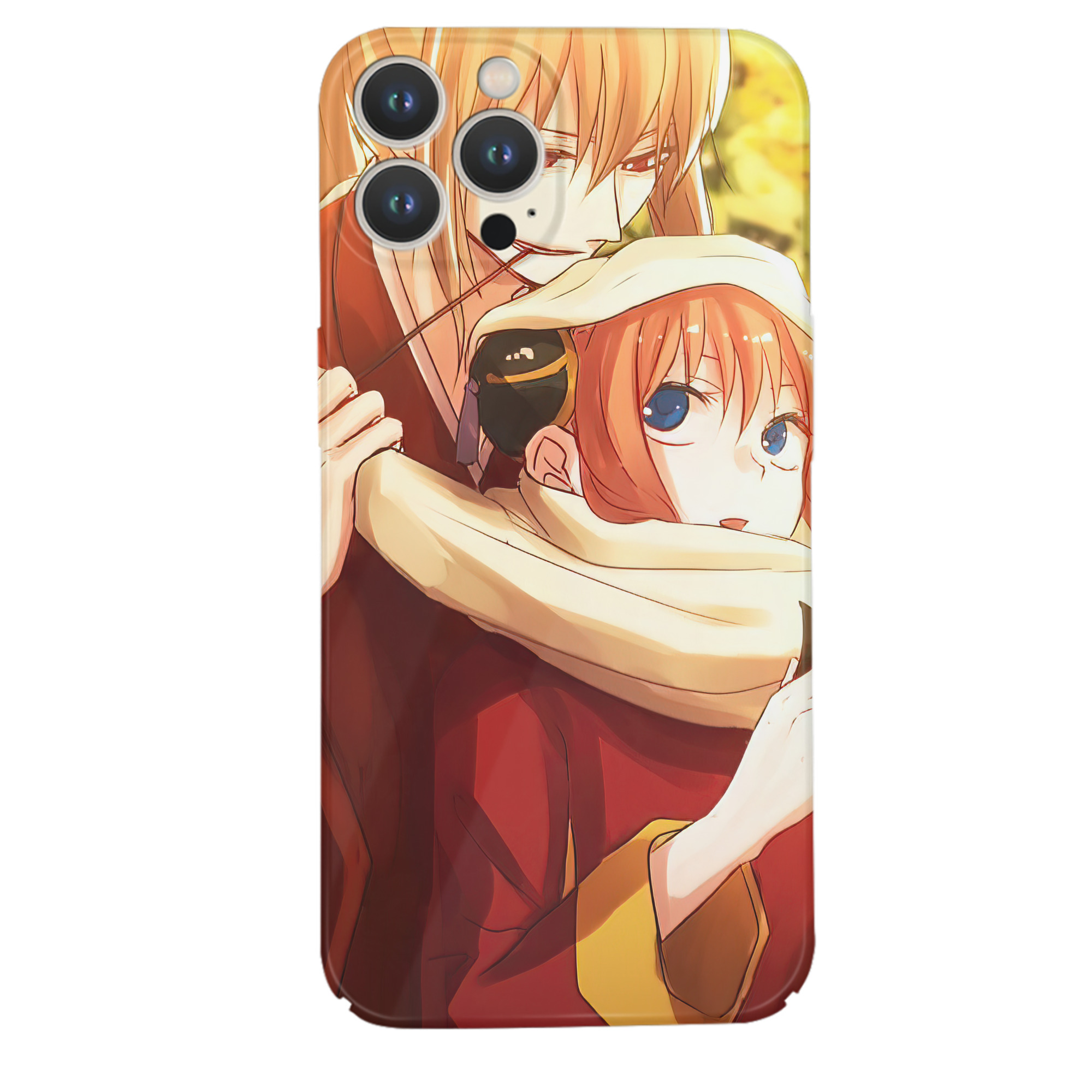 （画像用） ぎんたま 坂田銀時（さかたぎんとき） 神楽 志村新八（しむら しんぱち） GINTAMA Sakata Gintoki Kagura Shimura Shinpachi 【iPhone 14シリーズ対応】ハードケース